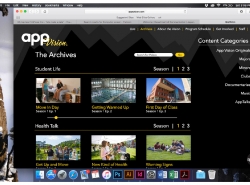 apptv website screenshot