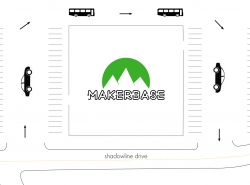 makerbase location on shadowline drive with easy car and bus access